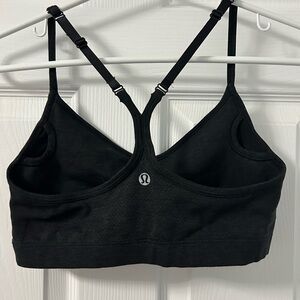 lululemon athletica Classic Black Sports Bra